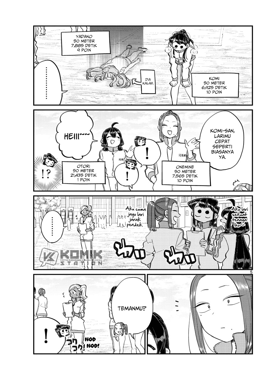 Komi san wa Komyushou Desu Chapter 137 Bahasa Indonesia
