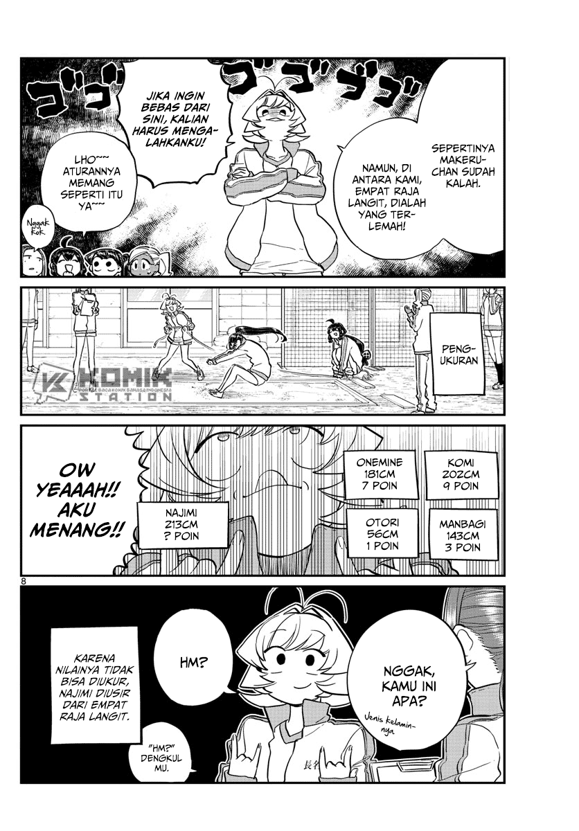 Komi san wa Komyushou Desu Chapter 137 Bahasa Indonesia