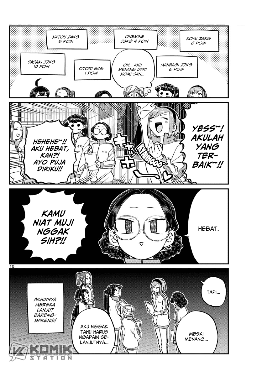 Komi san wa Komyushou Desu Chapter 137 Bahasa Indonesia