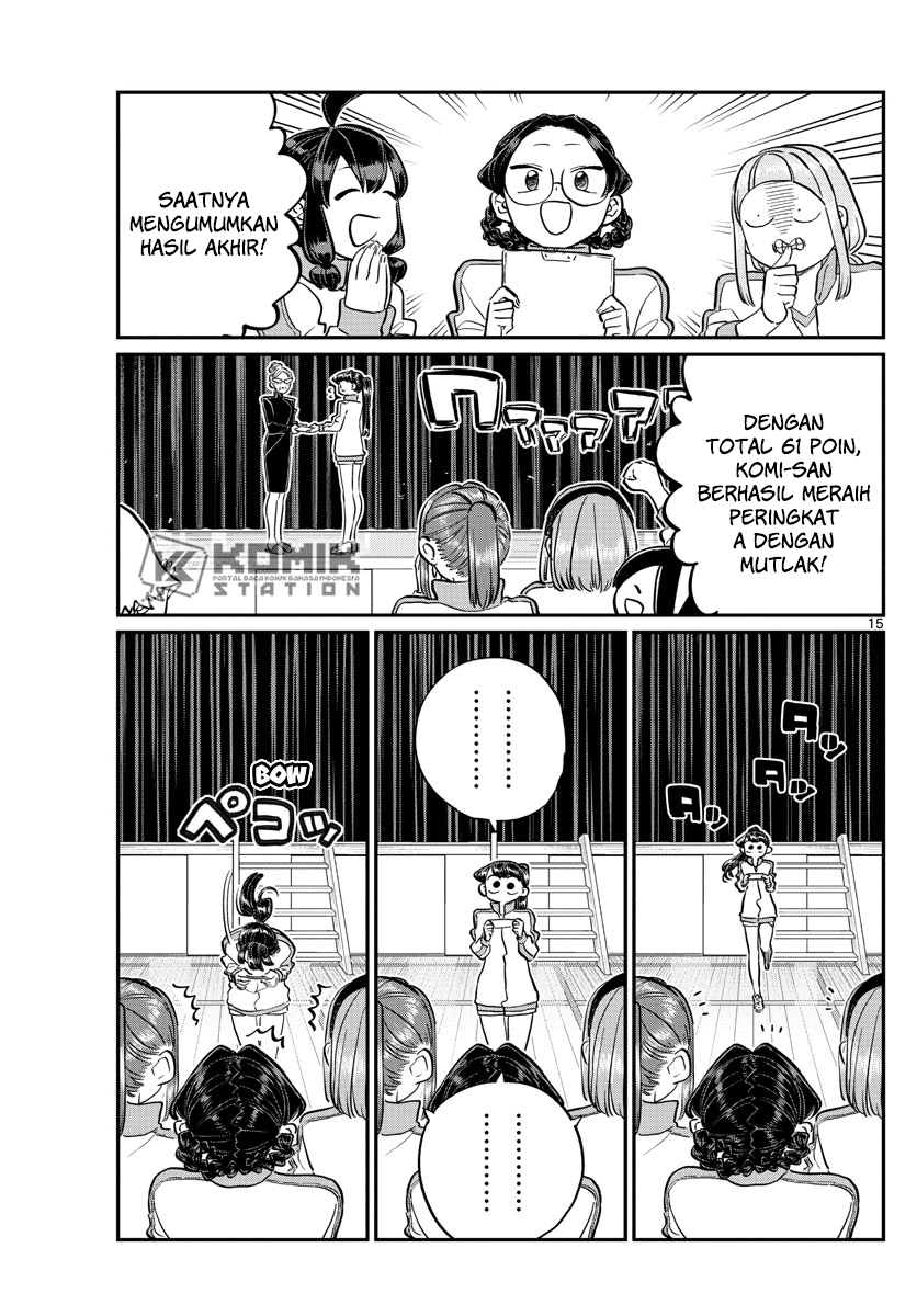 Komi san wa Komyushou Desu Chapter 137 Bahasa Indonesia