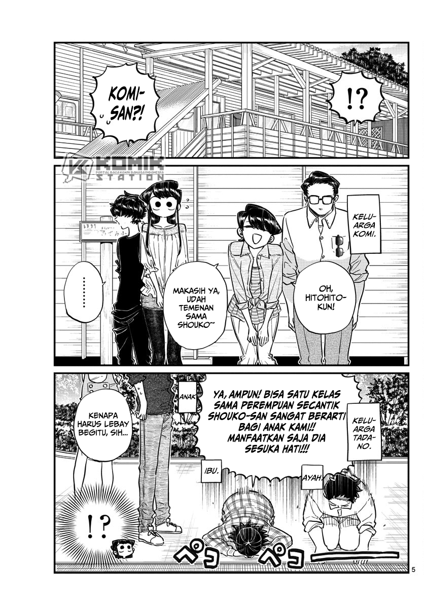 Komi san wa Komyushou Desu Chapter 144 Bahasa Indonesia