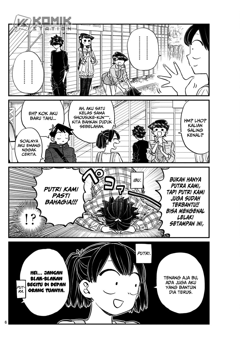 Komi san wa Komyushou Desu Chapter 144 Bahasa Indonesia