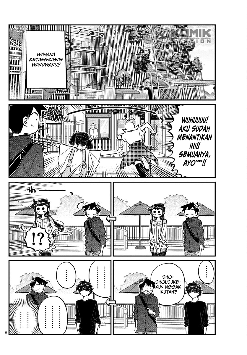 Komi san wa Komyushou Desu Chapter 144 Bahasa Indonesia