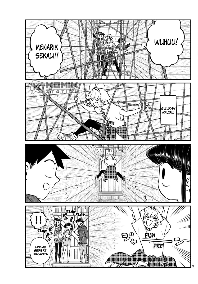 Komi san wa Komyushou Desu Chapter 144 Bahasa Indonesia