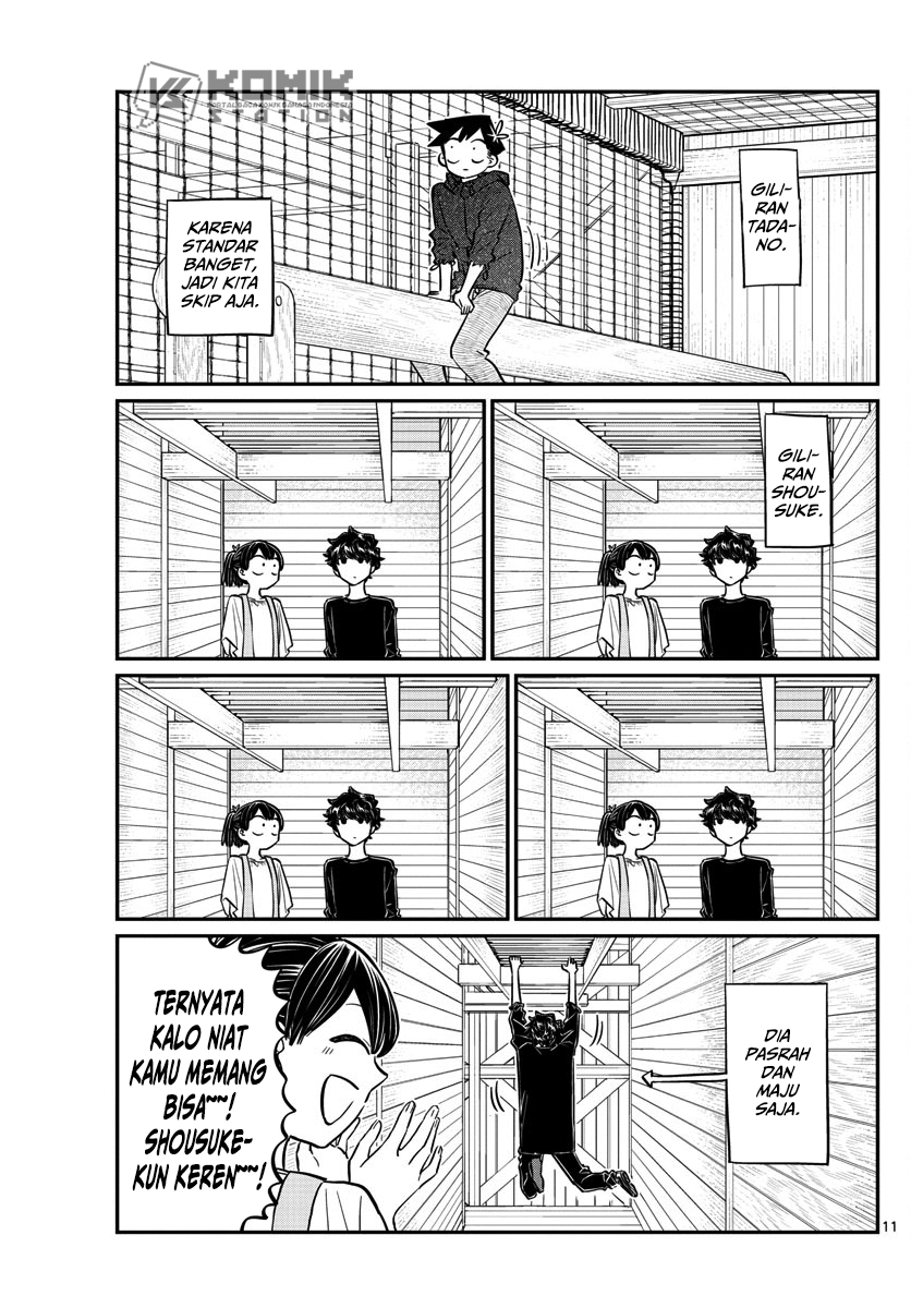 Komi san wa Komyushou Desu Chapter 144 Bahasa Indonesia