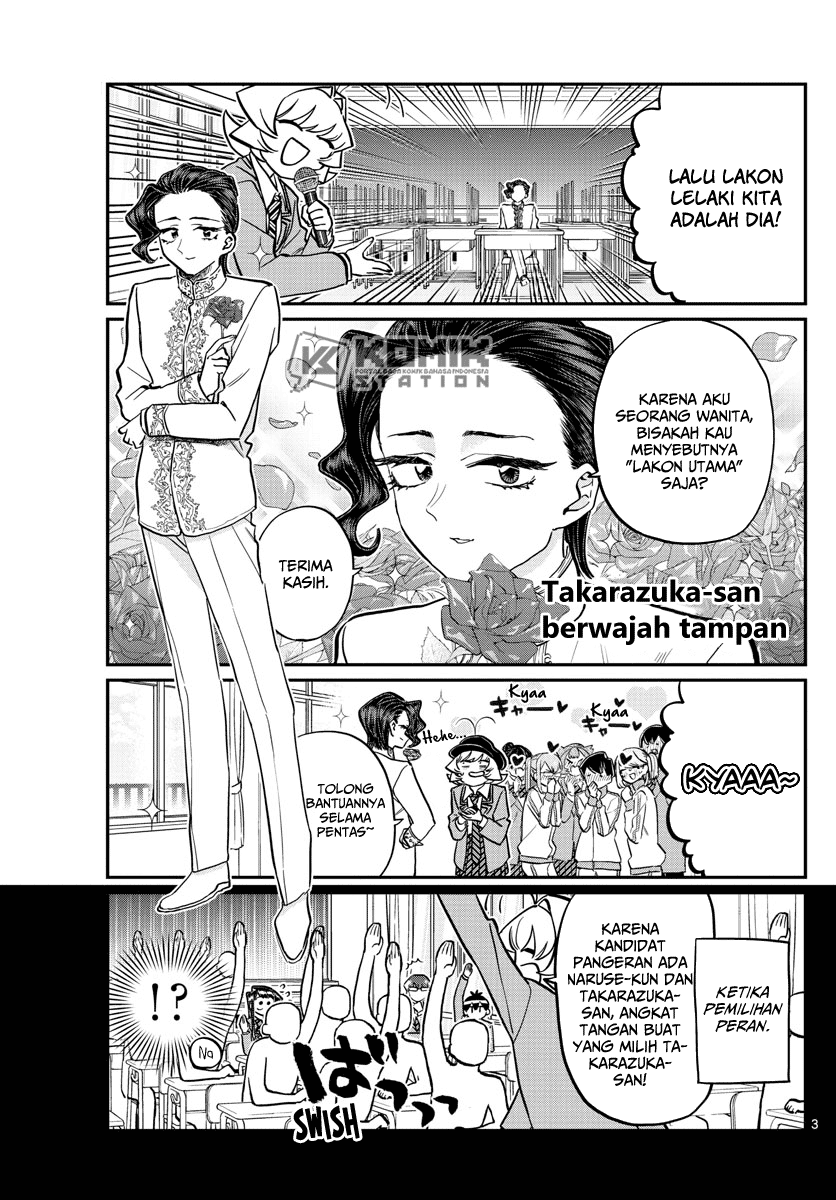 Komi san wa Komyushou Desu Chapter 221 Bahasa Indonesia