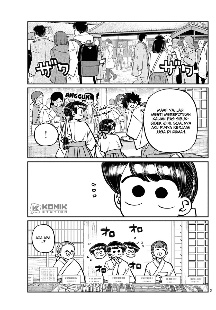 Komi san wa Komyushou Desu Chapter 275 Bahasa Indonesia