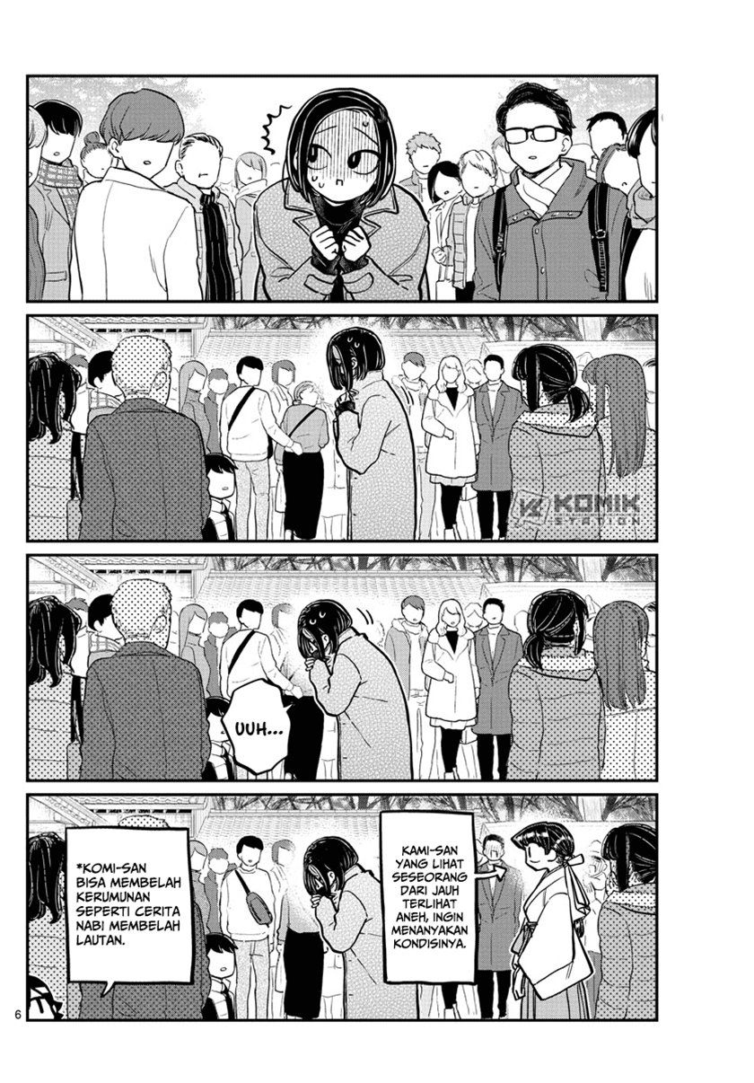 Komi san wa Komyushou Desu Chapter 275 Bahasa Indonesia
