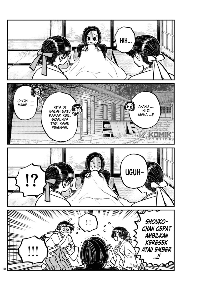 Komi san wa Komyushou Desu Chapter 275 Bahasa Indonesia