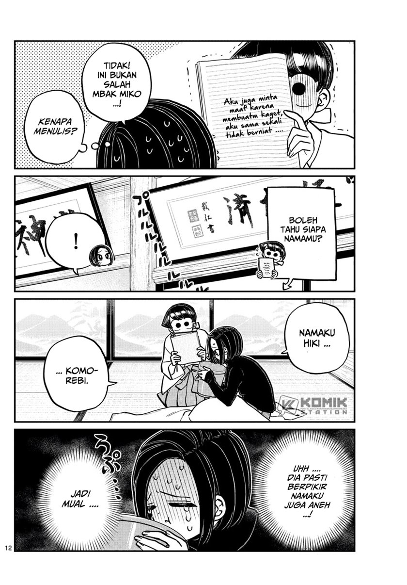 Komi san wa Komyushou Desu Chapter 275 Bahasa Indonesia