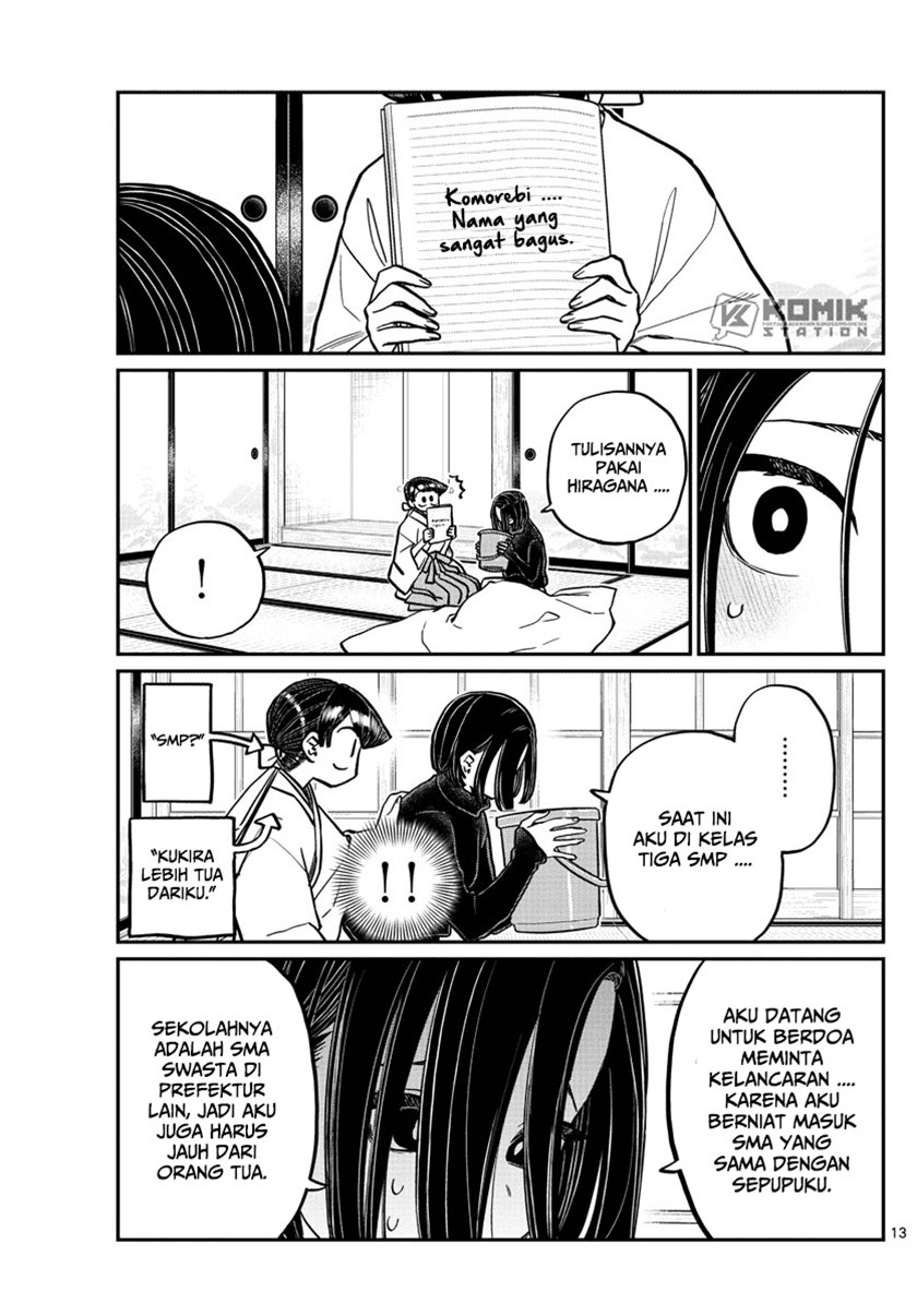 Komi san wa Komyushou Desu Chapter 275 Bahasa Indonesia
