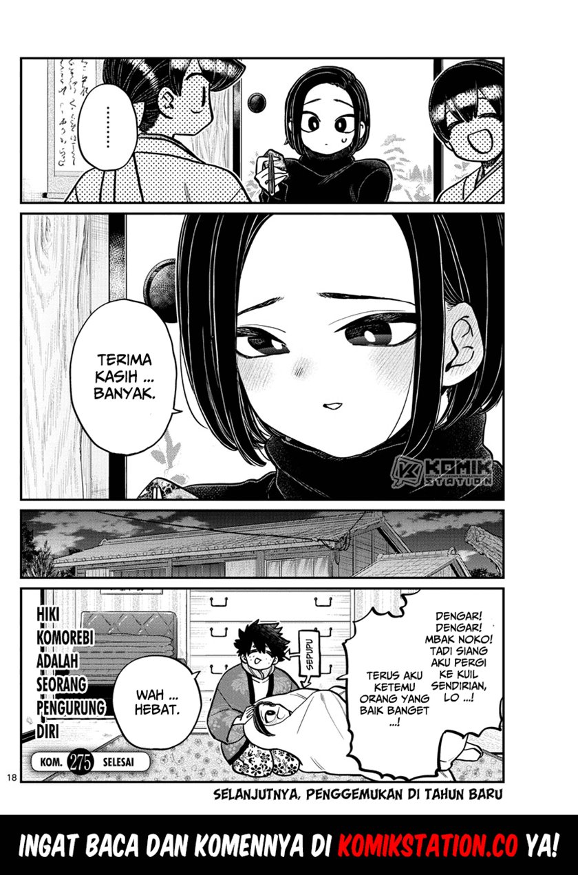 Komi san wa Komyushou Desu Chapter 275 Bahasa Indonesia