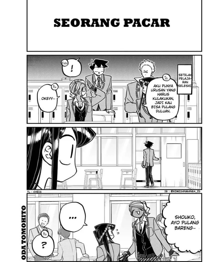 Komi san wa Komyushou Desu Chapter 314 Bahasa Indonesia