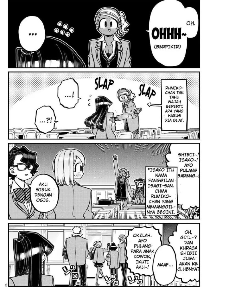 Komi san wa Komyushou Desu Chapter 314 Bahasa Indonesia