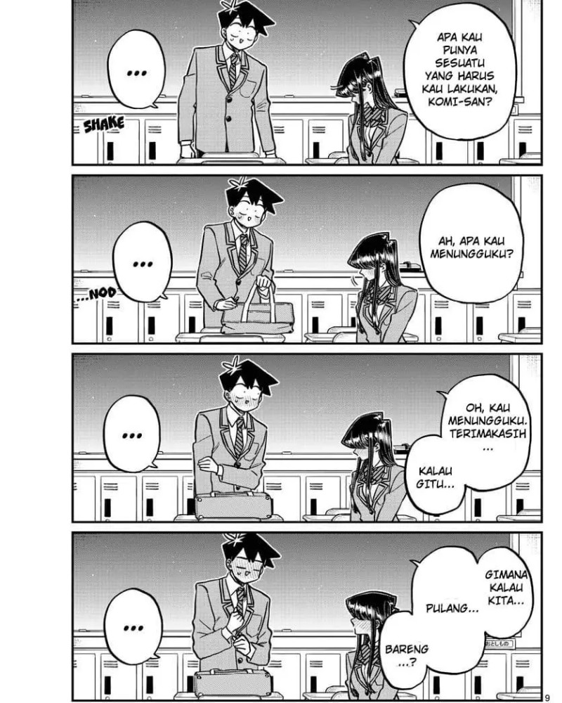 Komi san wa Komyushou Desu Chapter 314 Bahasa Indonesia