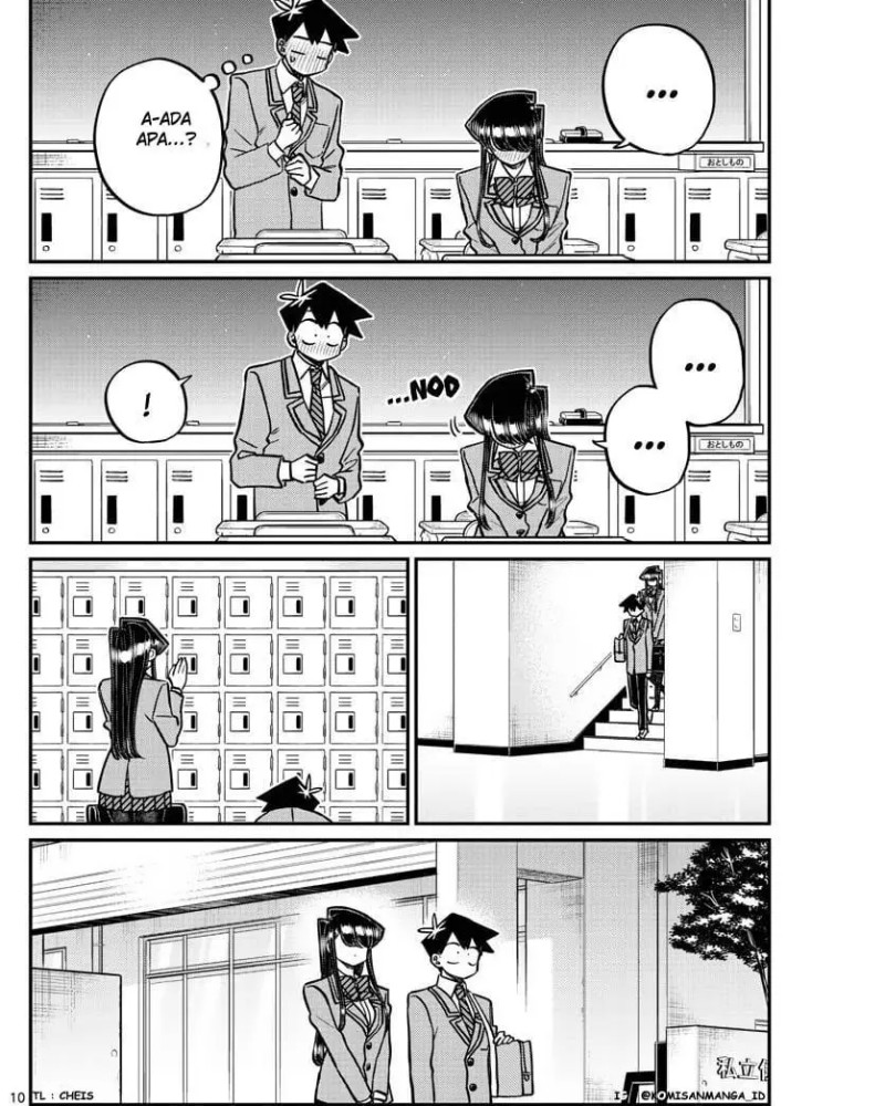 Komi san wa Komyushou Desu Chapter 314 Bahasa Indonesia