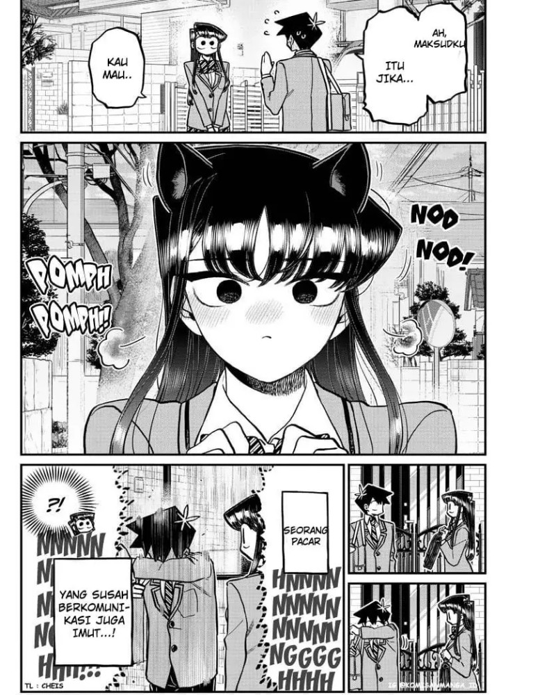Komi san wa Komyushou Desu Chapter 314 Bahasa Indonesia