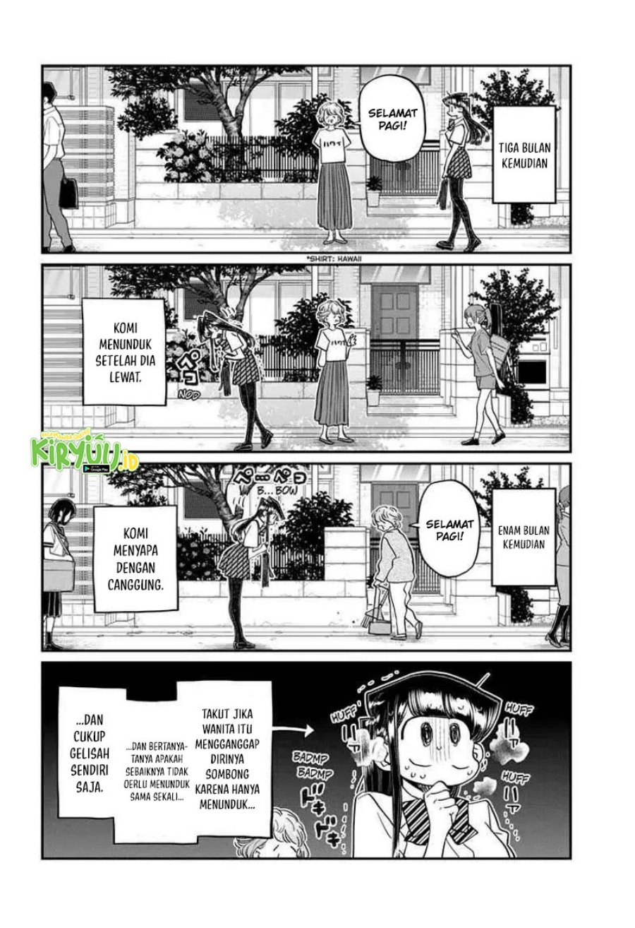 Komi san wa Komyushou Desu Chapter 434 Bahasa Indonesia
