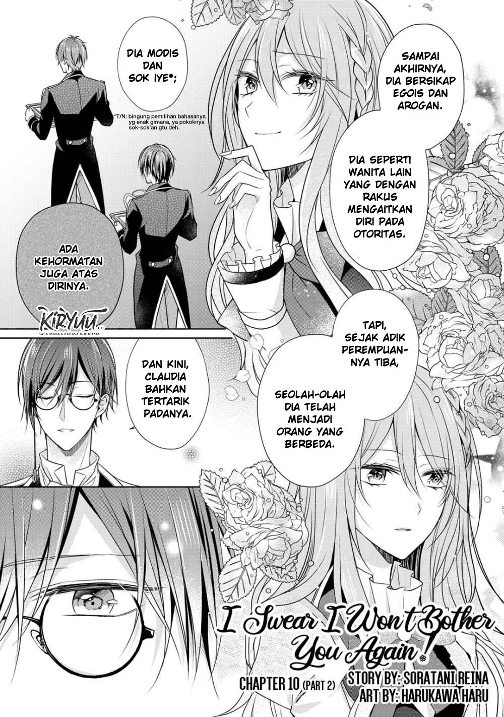 Kondo wa Zettai ni Jama Shimasen! Chapter 10.2 Bahasa Indonesia