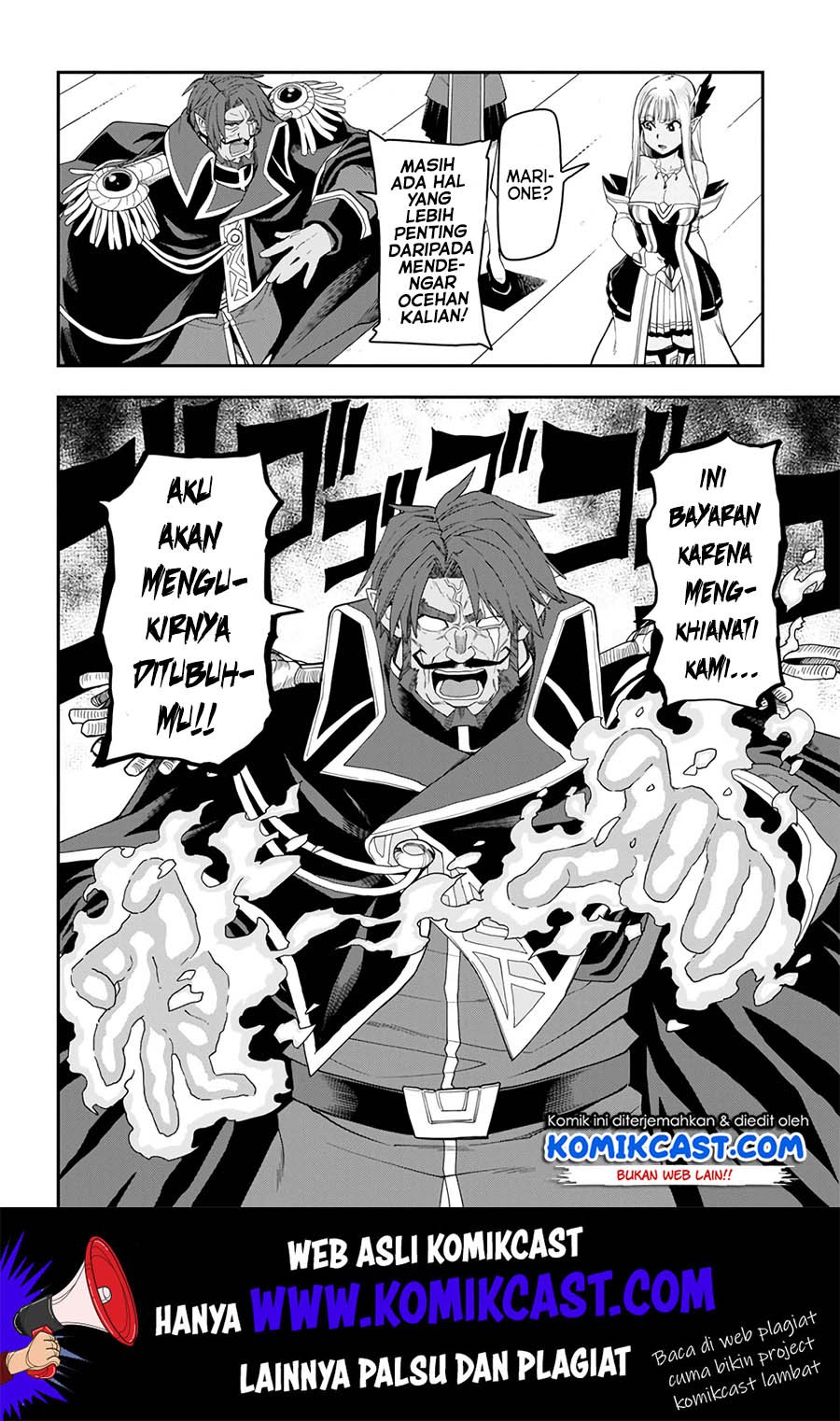 Konjiki no Moji Tsukai chapter 63