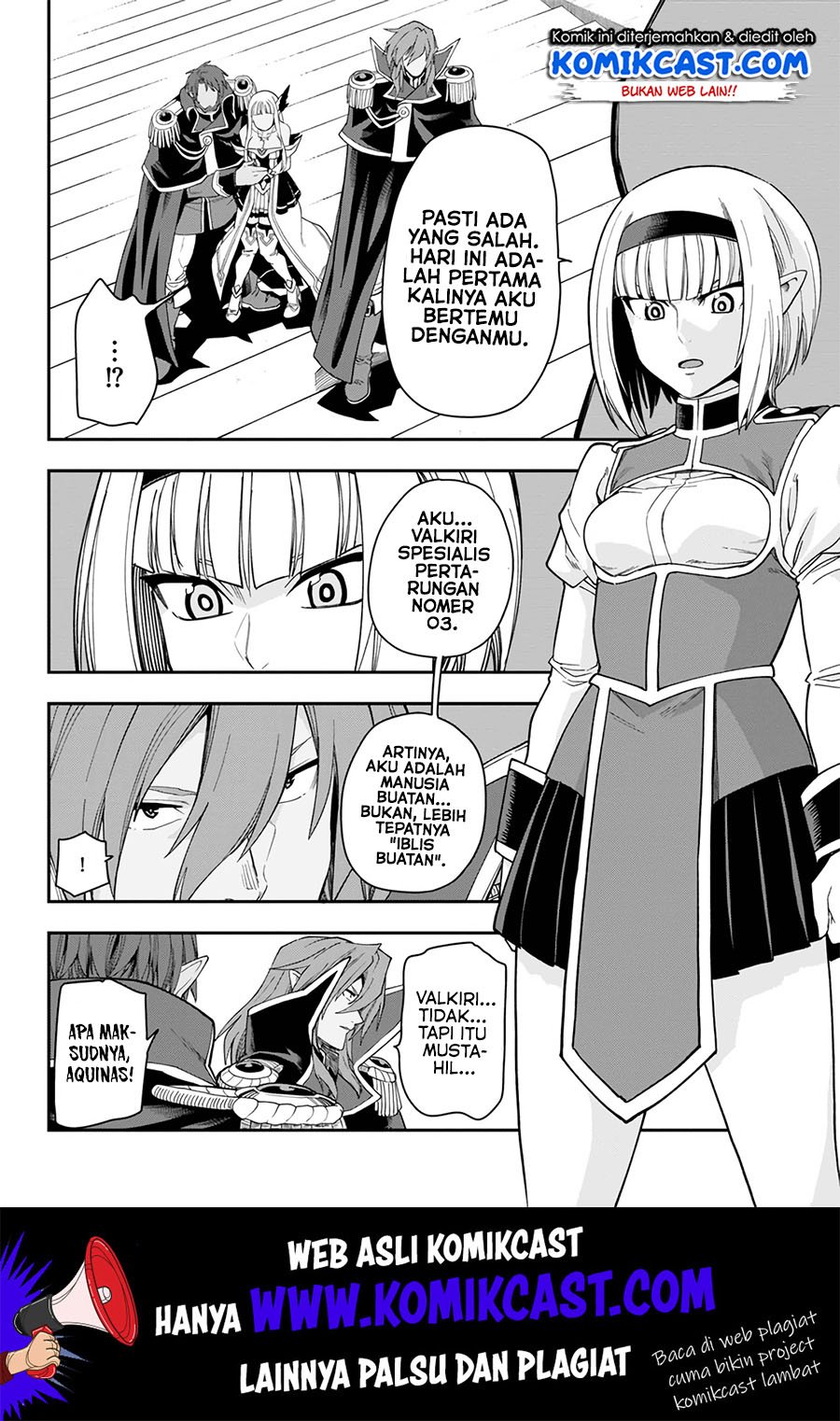 Konjiki no Moji Tsukai chapter 63