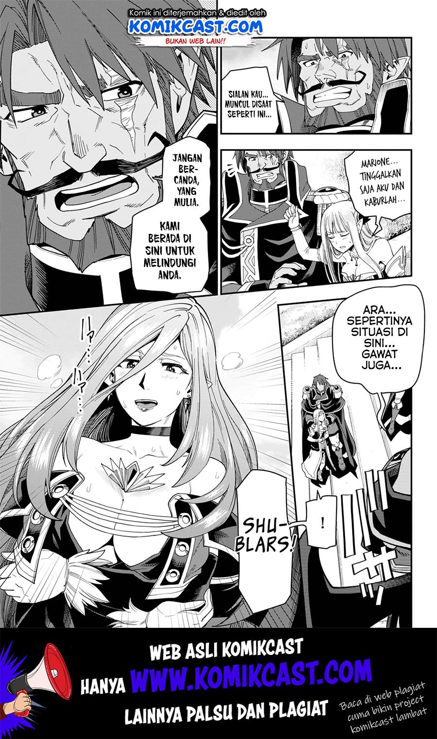 Konjiki no Moji Tsukai chapter 63