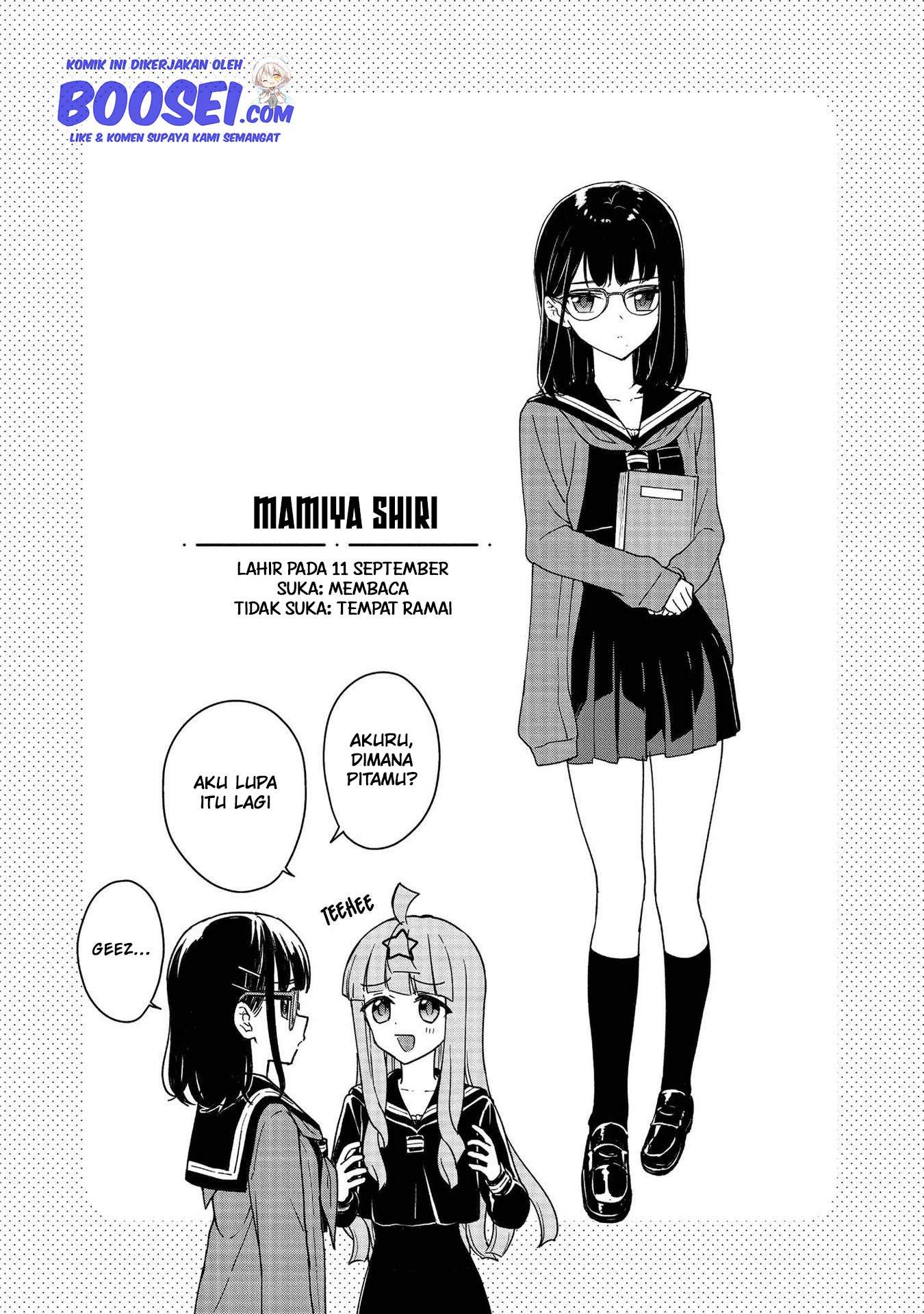 Konna Watashi ni Kitaishinai de Chapter 08.5 Bahasa Indonesia