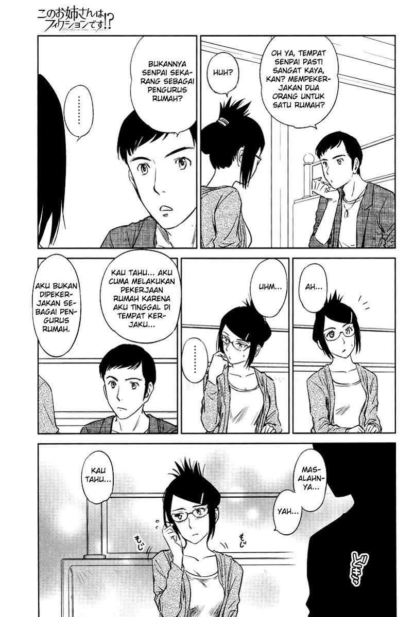 Kono Oneesan wa Fiction desu!? Chapter 23 Bahasa Indonesia