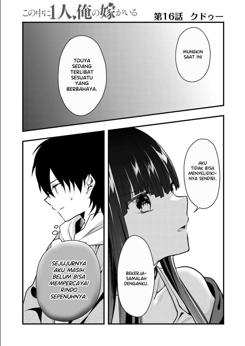 Kononaka ni Hitori, Ore no Yome ga Iru chapter 16