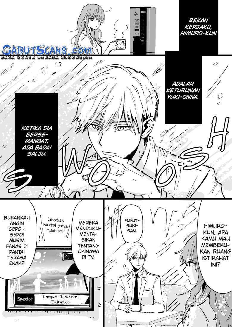 Koori Zokusei Danshi to Cool na Douryo Joshi chapter 3