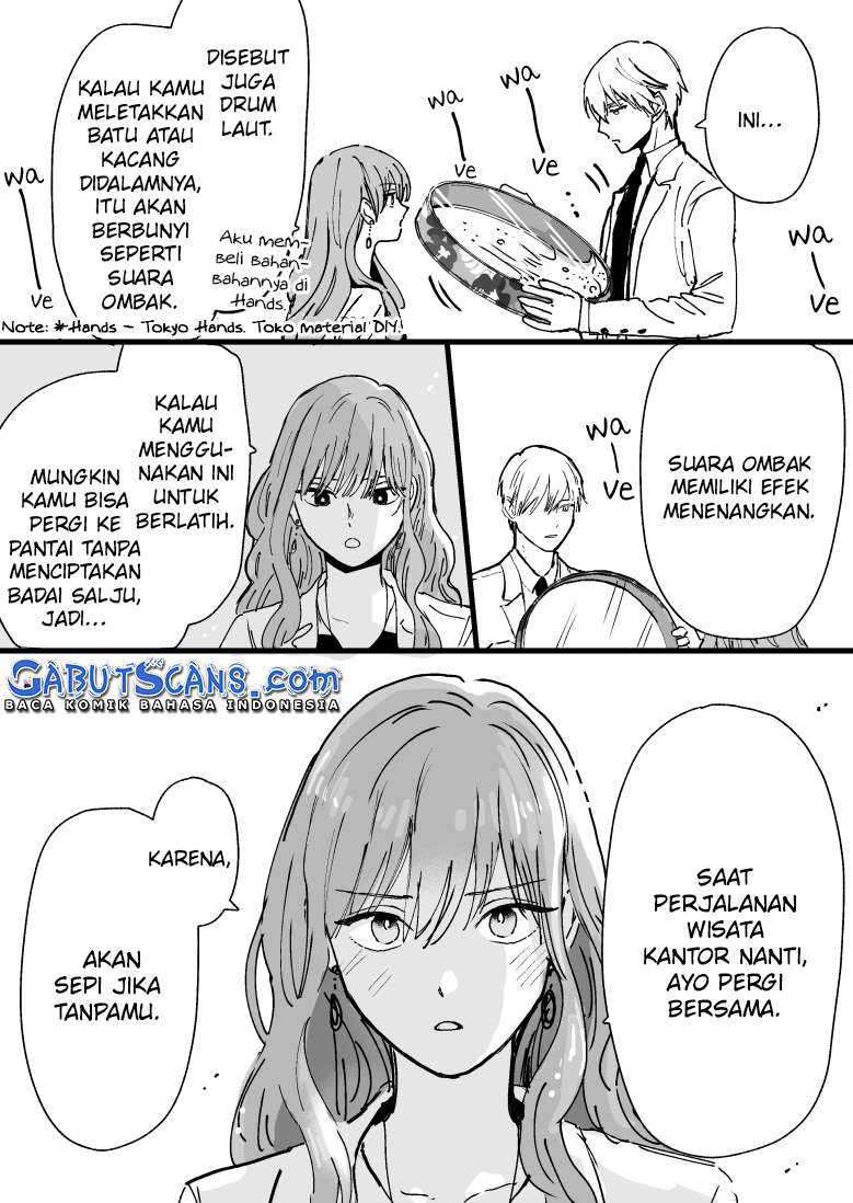 Koori Zokusei Danshi to Cool na Douryo Joshi chapter 3