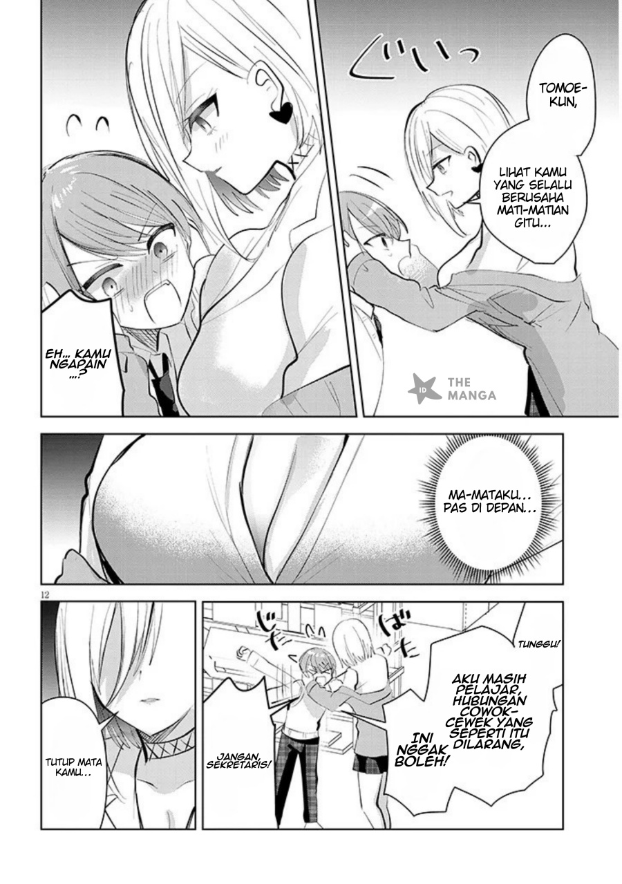 Kotowarenai Kaichou wa Tomoe-kun ni Dake shite Agetai chapter 11
