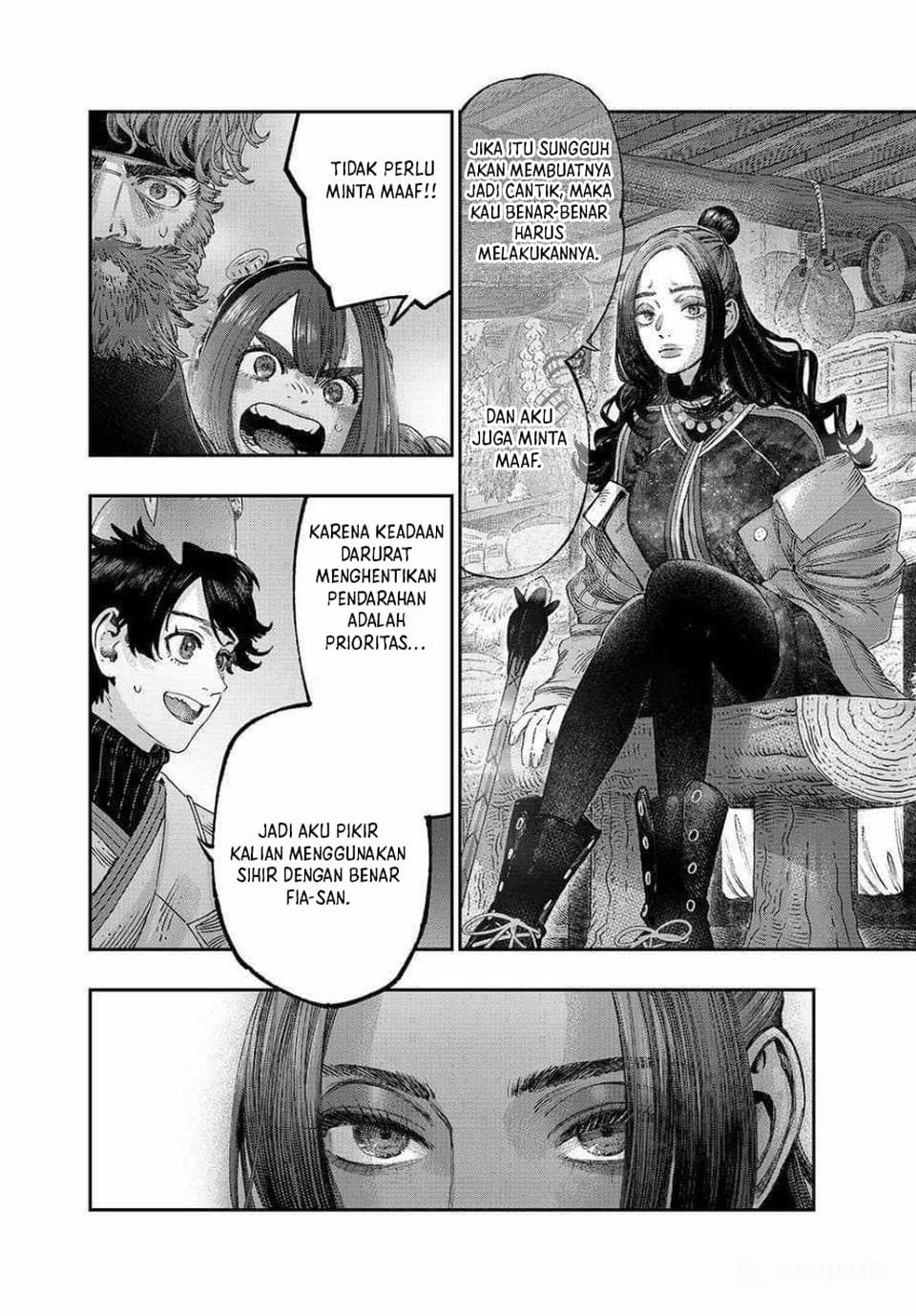 Koudou ni Hattatsu Shita Igaku wa Mahou to Kubetsu ga Tsukanai chapter 36