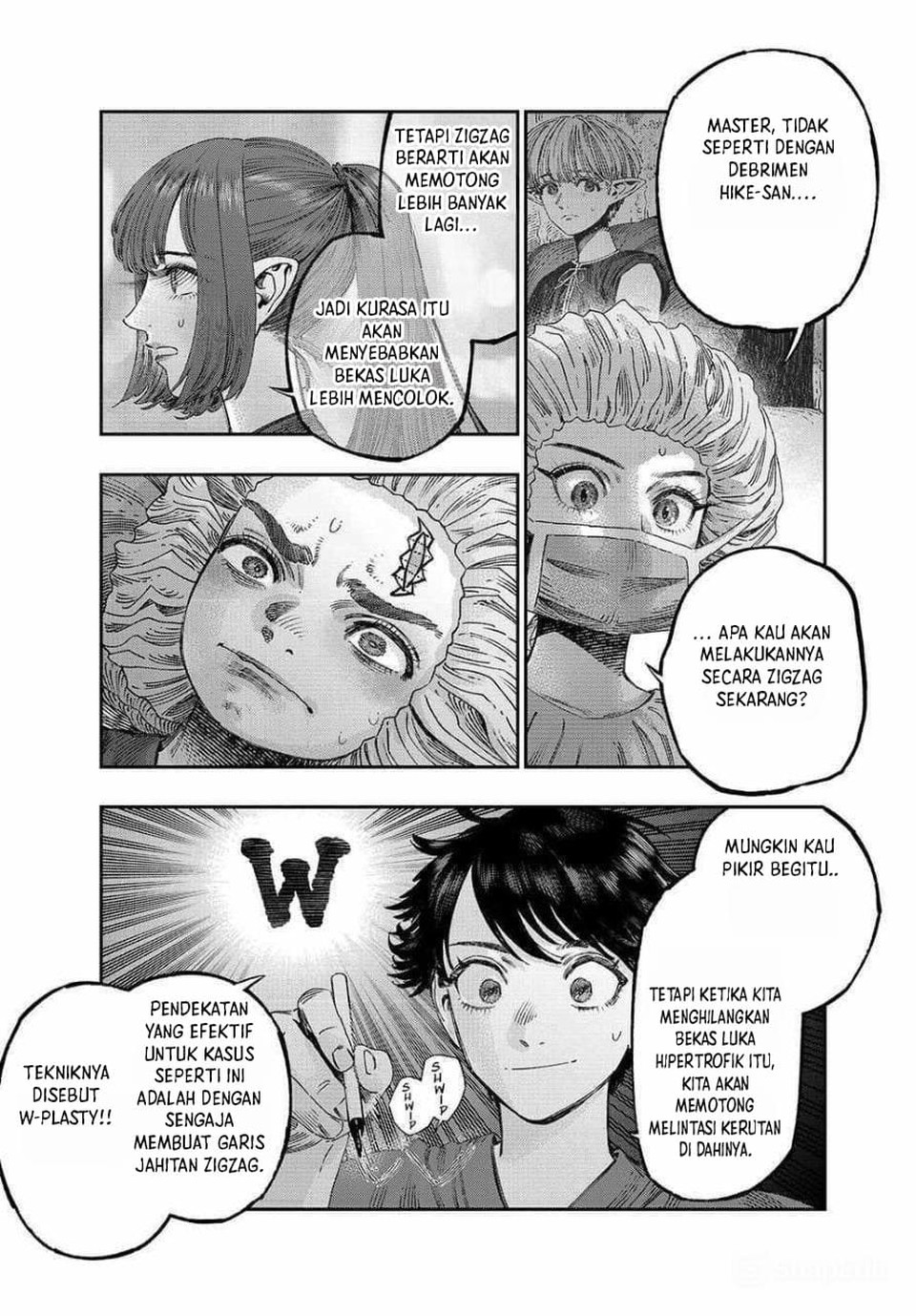 Koudou ni Hattatsu Shita Igaku wa Mahou to Kubetsu ga Tsukanai chapter 36