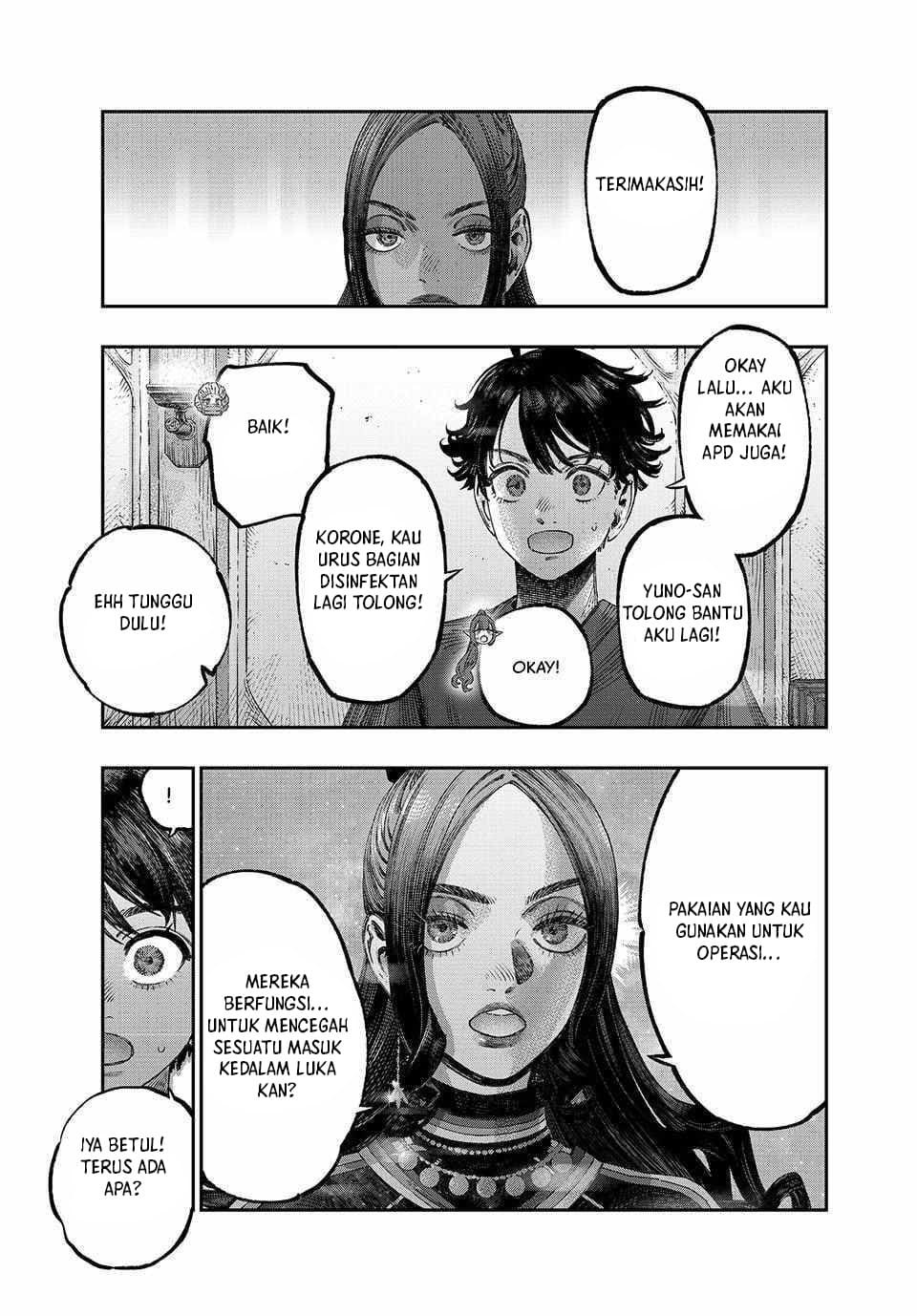 Koudou ni Hattatsu Shita Igaku wa Mahou to Kubetsu ga Tsukanai chapter 36