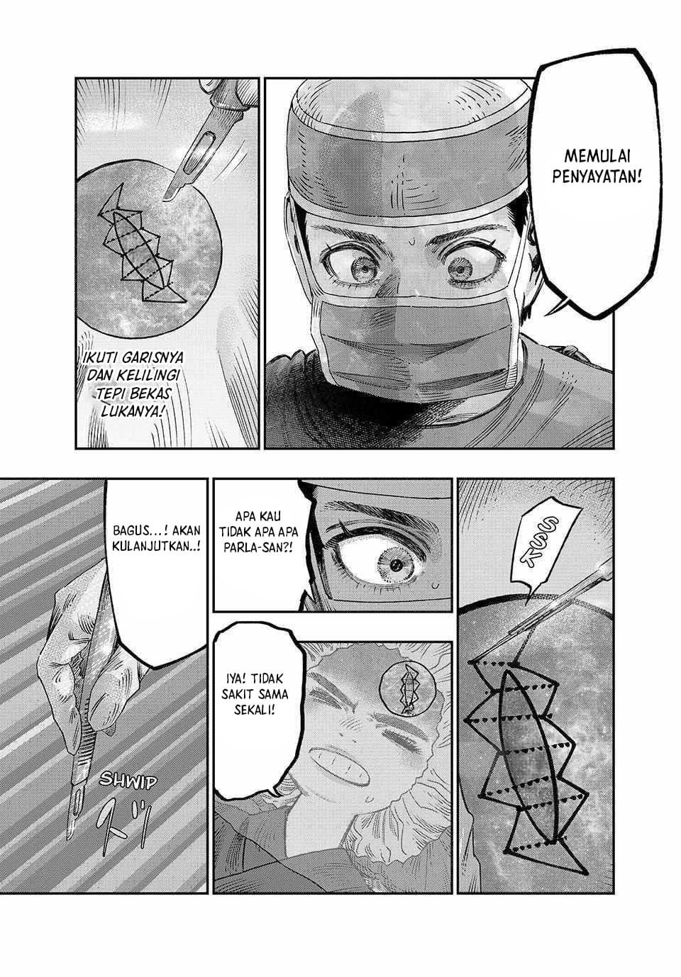 Koudou ni Hattatsu Shita Igaku wa Mahou to Kubetsu ga Tsukanai chapter 36