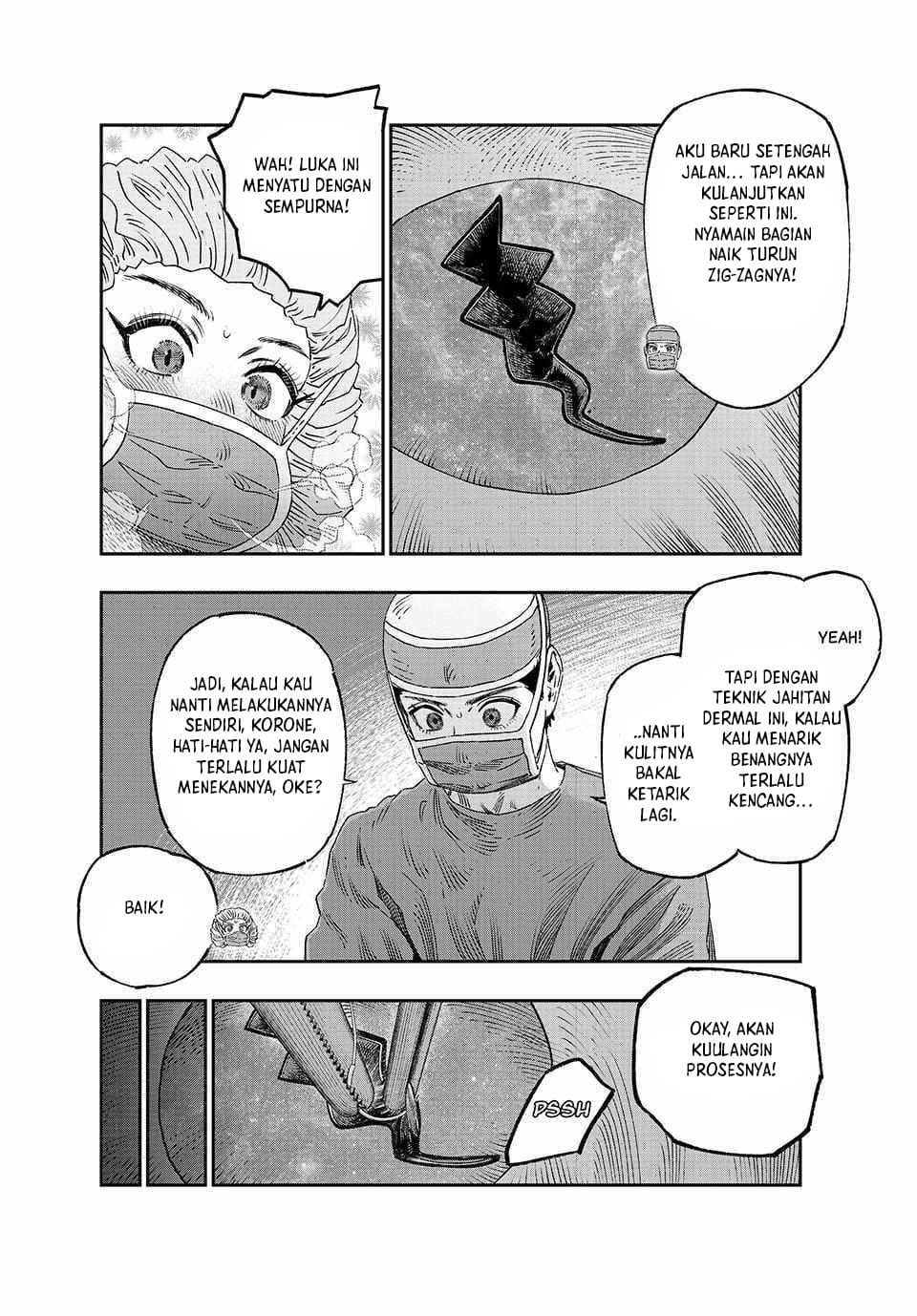 Koudou ni Hattatsu Shita Igaku wa Mahou to Kubetsu ga Tsukanai chapter 36