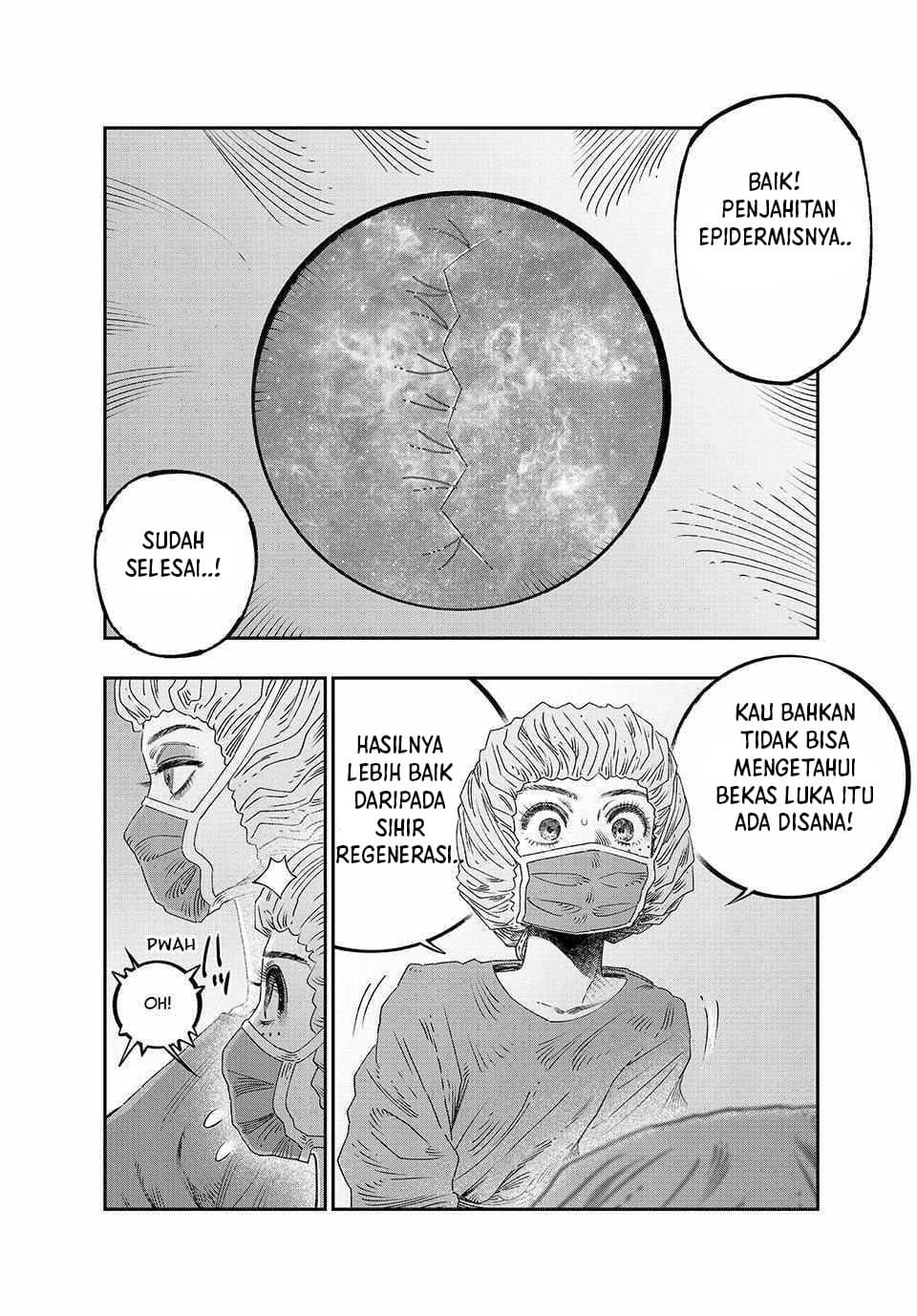 Koudou ni Hattatsu Shita Igaku wa Mahou to Kubetsu ga Tsukanai chapter 36