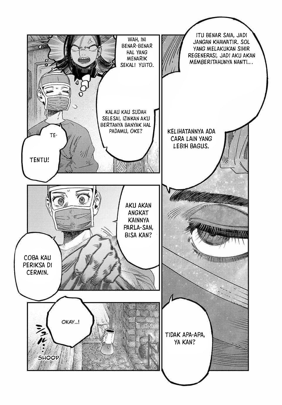 Koudou ni Hattatsu Shita Igaku wa Mahou to Kubetsu ga Tsukanai chapter 36