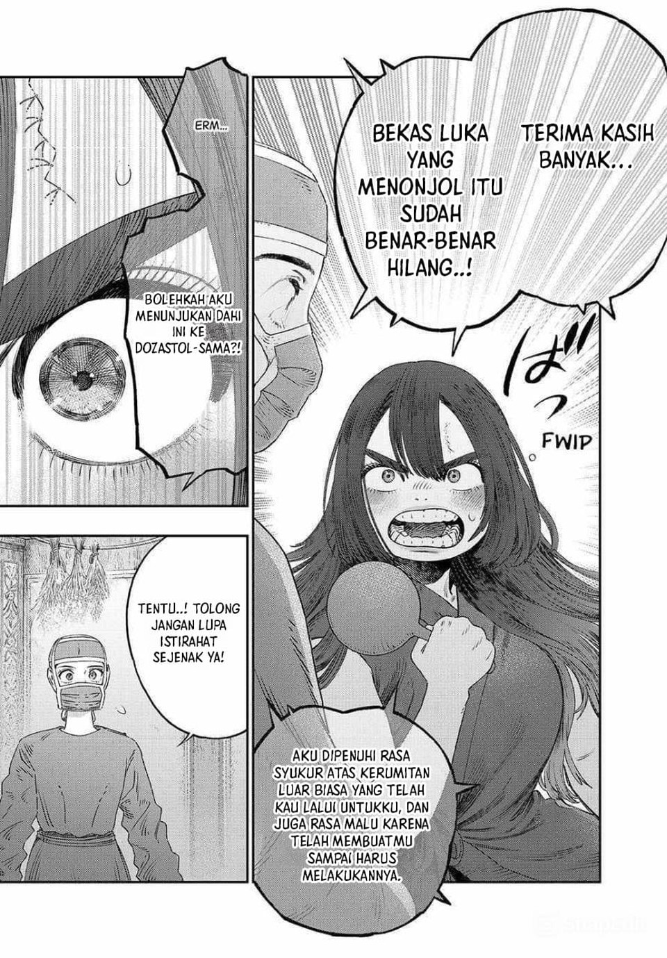 Koudou ni Hattatsu Shita Igaku wa Mahou to Kubetsu ga Tsukanai chapter 36