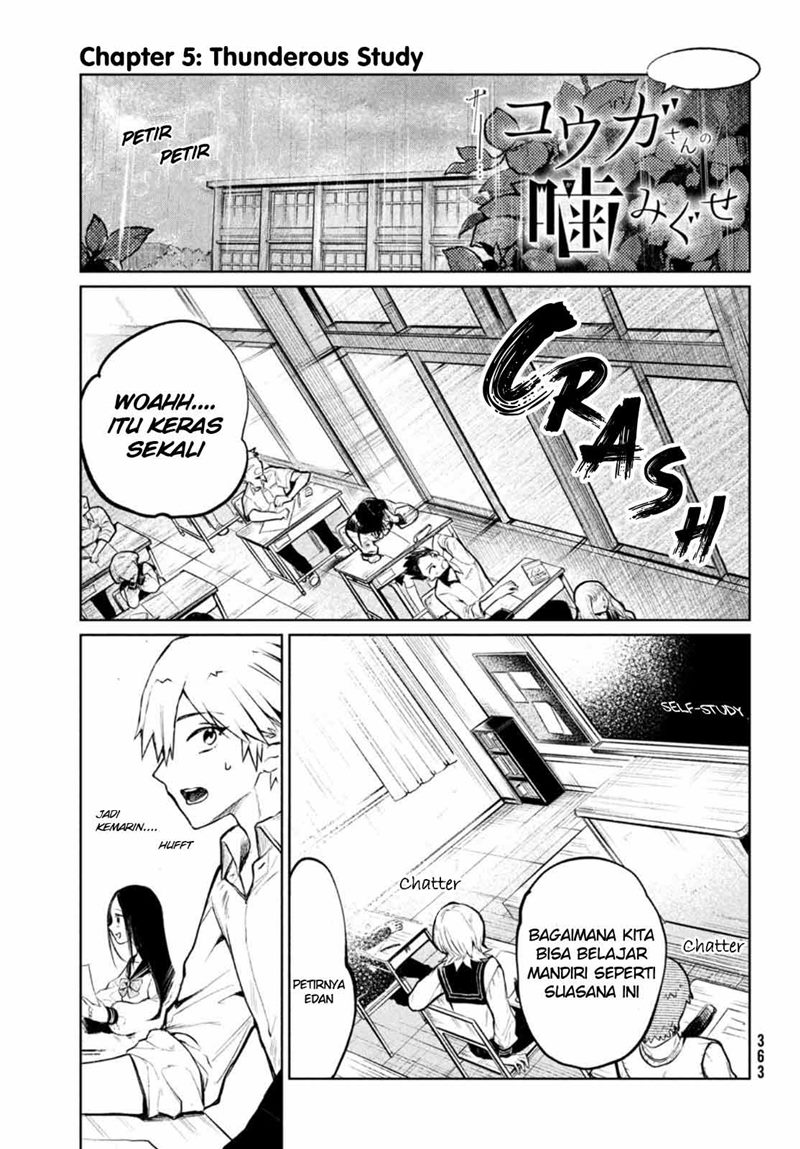 Kouga-san no Kamiguse Chapter 05 Bahasa Indonesia
