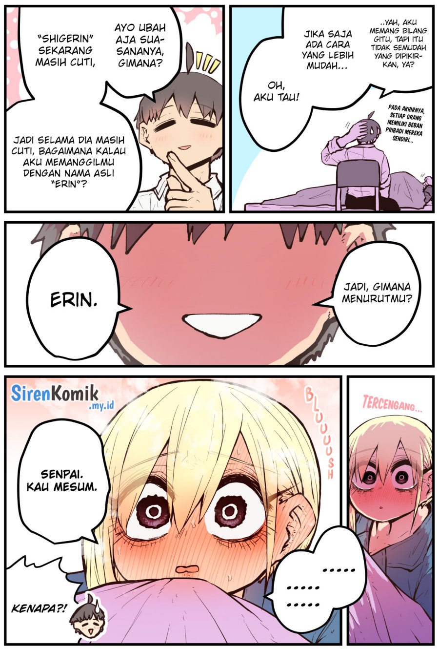 Kouhai wa Inkya Agari no Infuruensaa Chapter 05 Bahasa Indonesia