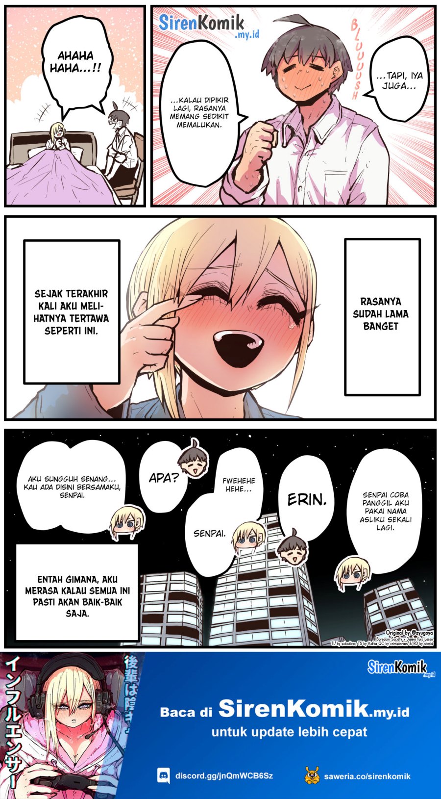 Kouhai wa Inkya Agari no Infuruensaa Chapter 05 Bahasa Indonesia