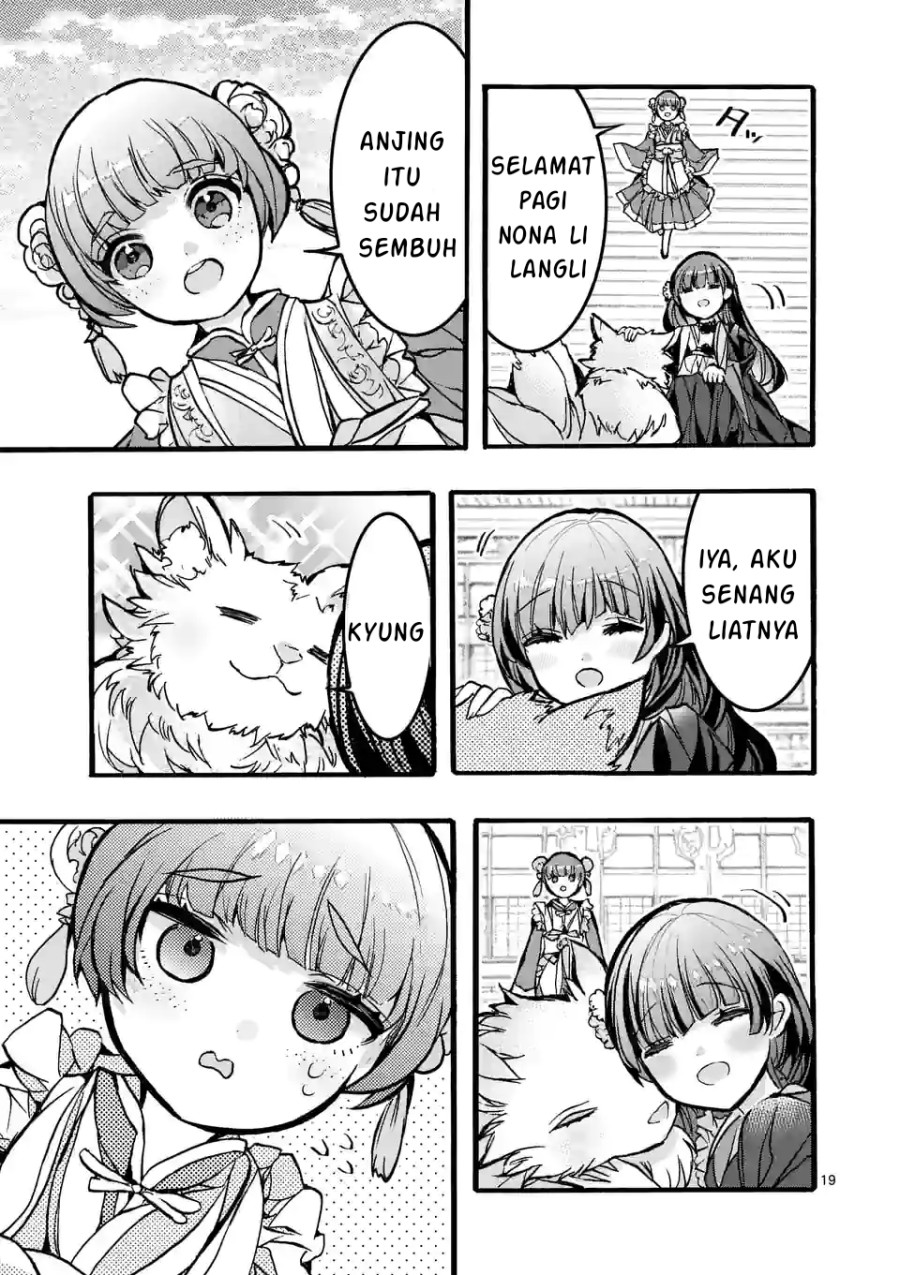 Koukyuu wo Tsuihousareta Kitai no Akujo wa Rikyuu de Aiken wo Mofumofu shitetai Chapter 02 Bahasa Indonesia