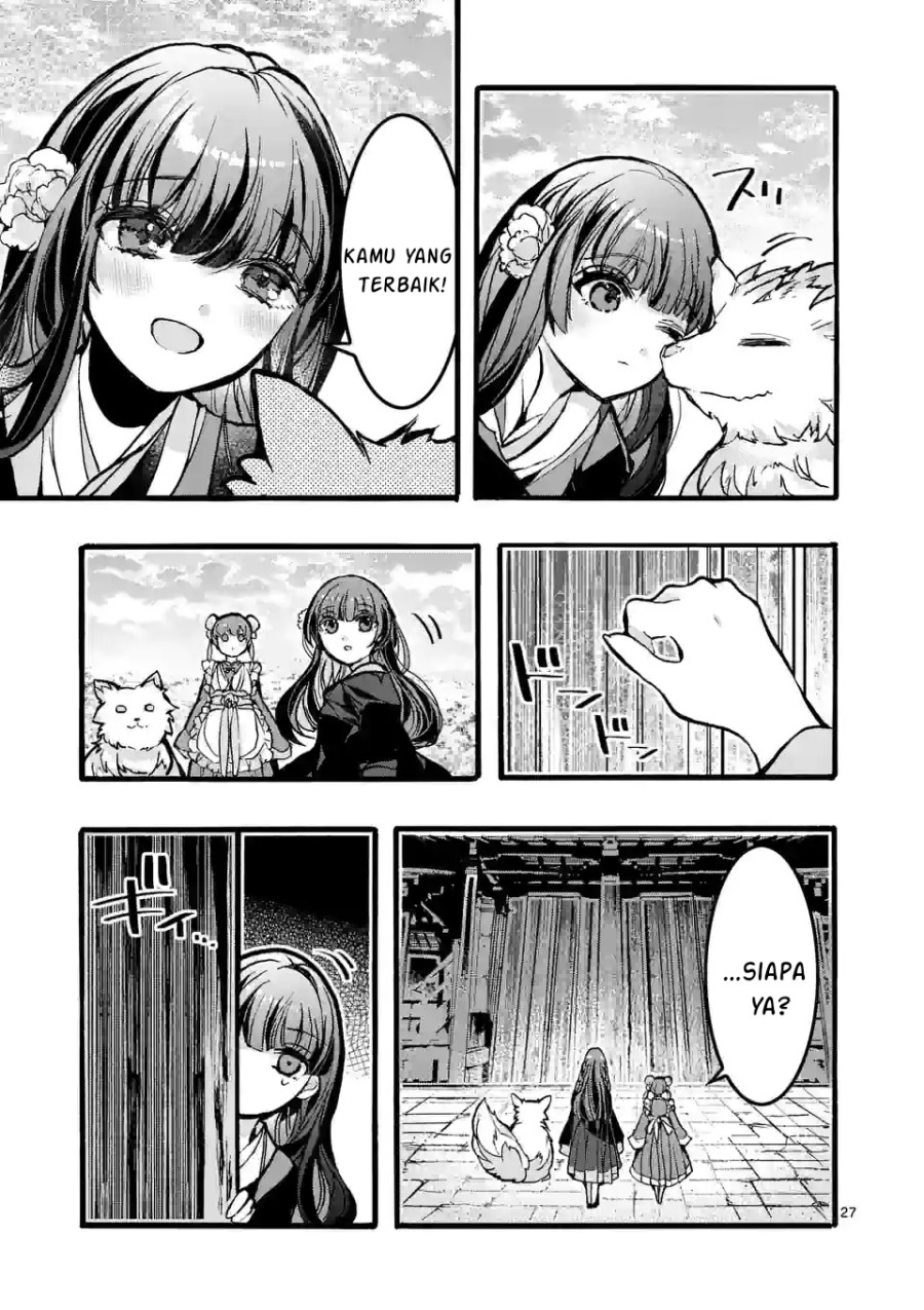 Koukyuu wo Tsuihousareta Kitai no Akujo wa Rikyuu de Aiken wo Mofumofu shitetai Chapter 02 Bahasa Indonesia