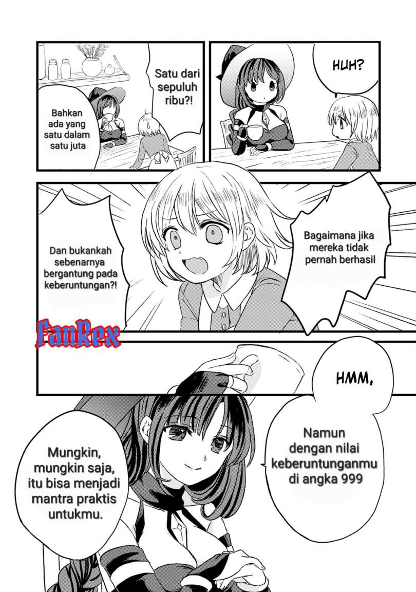 Koun-chi 999 no Watashi, Sokushi Mahou ga Zettai ni Seikou suru no de Sekai Saikyou desu chapter 1