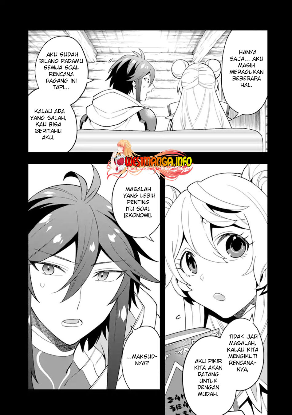 Kouryakuhon o Kushi Suru Saikyou no Mahoutsukai Chapter 34.1 Bahasa indonesia