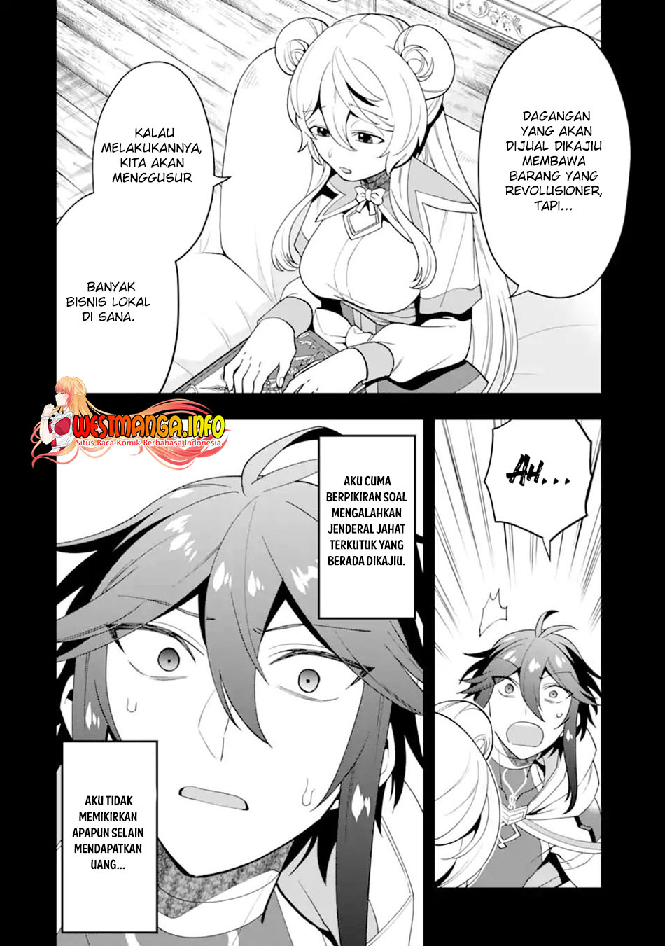 Kouryakuhon o Kushi Suru Saikyou no Mahoutsukai Chapter 34.1 Bahasa indonesia