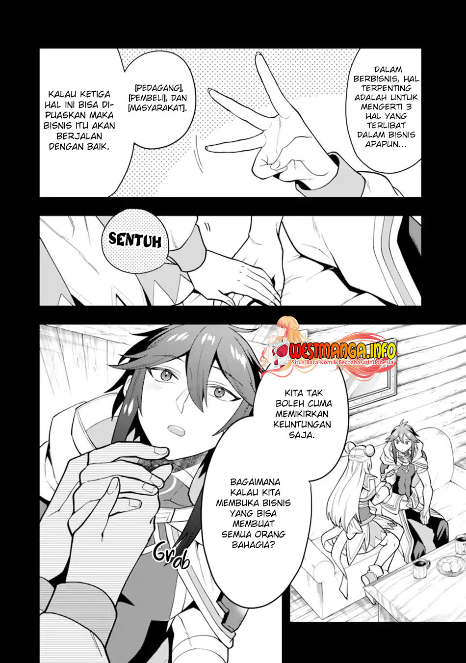 Kouryakuhon o Kushi Suru Saikyou no Mahoutsukai Chapter 34.1 Bahasa indonesia