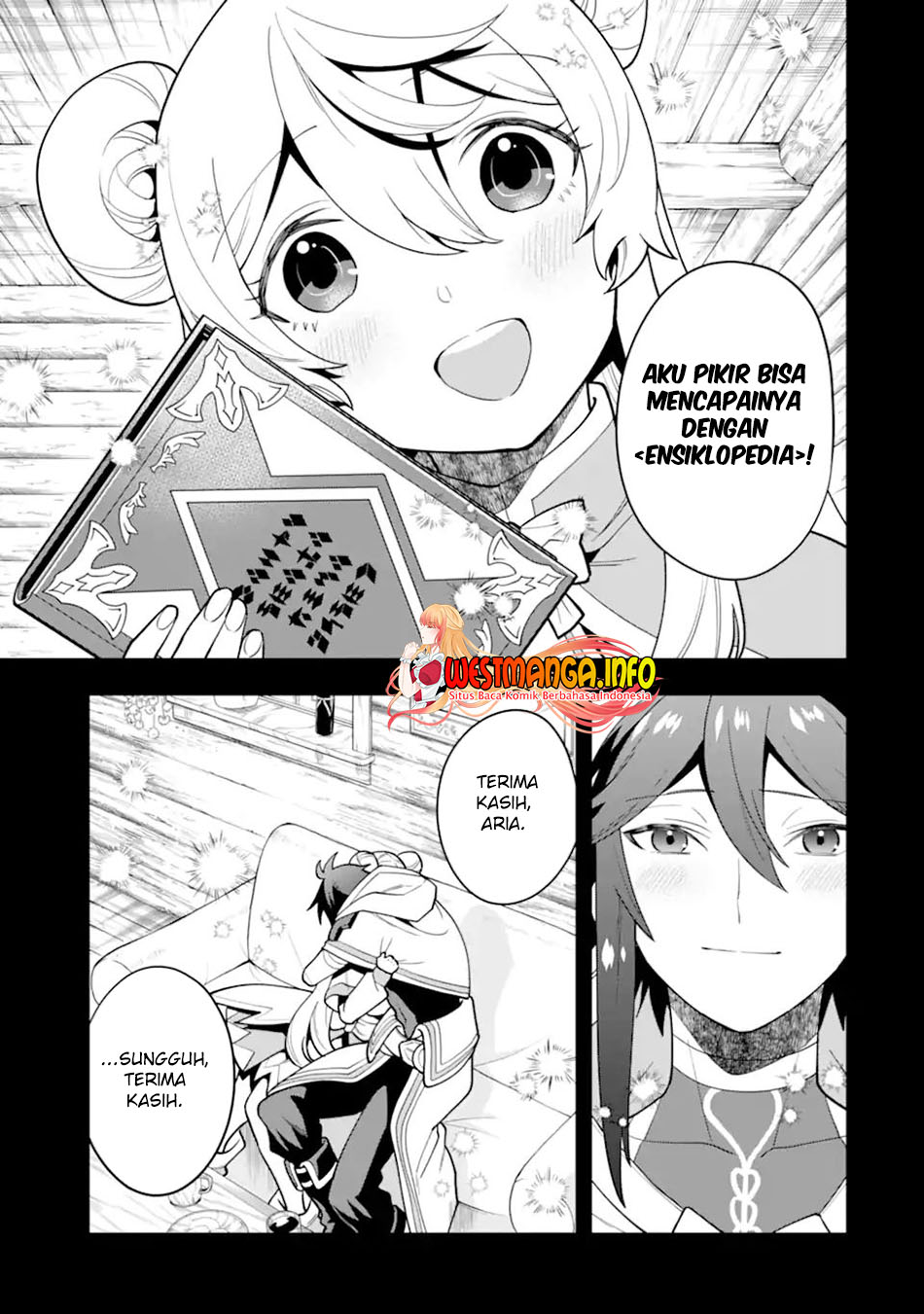 Kouryakuhon o Kushi Suru Saikyou no Mahoutsukai Chapter 34.1 Bahasa indonesia
